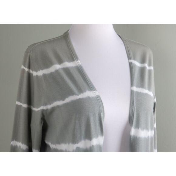 CHICO'S NWT $69 Tie Dye Wrap Elegant Cardigan Sweater Top Size 3 US XL - Picture 3 of 6